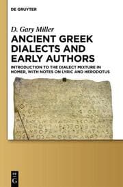 Cover von Ancient Greek Dialects and Early Authors