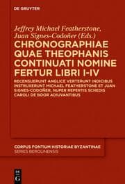 Cover von Chronographiae quae Theophanis Continuati nomine fertur Libri I-IV