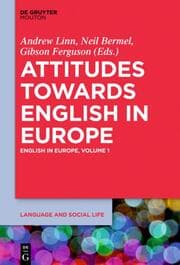 Cover von Attitudes towards English in Europe