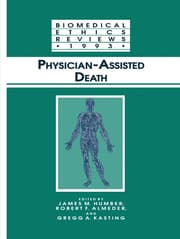 Cover von Physician-Assisted Death