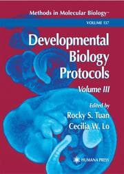 Cover von Developmental Biology Protocols
