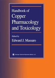 Cover von Handbook of Copper Pharmacology and Toxicology