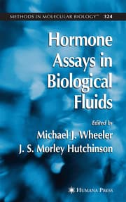 Cover von Hormone Assays in Biological Fluids