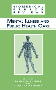Cover von Mental Illness and Public Health Care