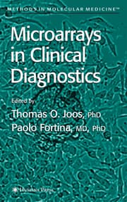 Cover von Microarrays in Clinical Diagnostics