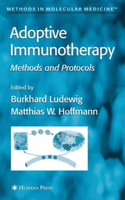 Cover von Adoptive Immunotherapy