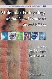 Cover von Molecular Embryology