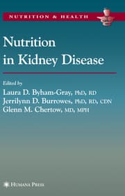 Cover von Nutrition in Kidney Disease