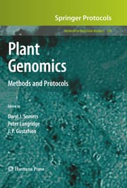 Cover von Plant Genomics