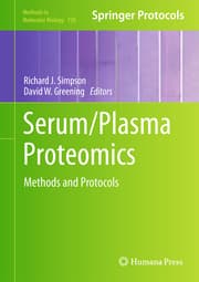 Cover von Serum/Plasma Proteomics