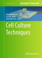 Cover von Cell Culture Techniques