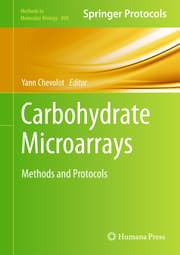 Cover von Carbohydrate Microarrays