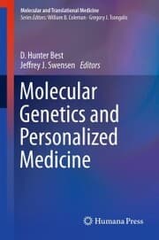 Cover von Molecular Genetics and Personalized Medicine