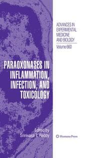 Cover von Paraoxonases in Inflammation, Infection, and Toxicology