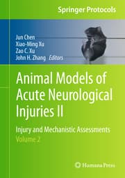 Cover von Animal Models of Acute Neurological Injuries II