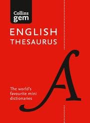 Cover von Collins GEM English Thesaurus