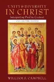 Cover von Unity and Diversity in Christ: Interpreting Paul in Context
