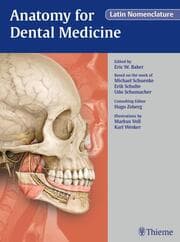 Cover von Anatomy for Dental Medicine, Latin Nomenclature