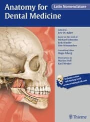 Cover von Anatomy for Dental Medicine, Latin Nomenclature
