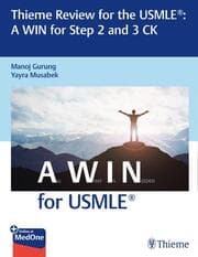 Cover von Thieme Review for the USMLE®: A WIN for Step 2 and 3 CK
