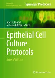 Cover von Epithelial Cell Culture Protocols