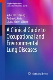 Cover von A Clinical Guide to Occupational and Environmental Lung Diseases