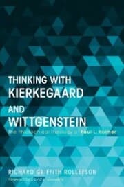 Cover von Thinking with Kierkegaard and Wittgenstein