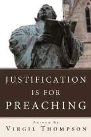 Cover von Justification Is for Preaching