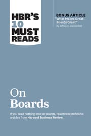 Cover von HBR's 10 Must Reads on Boards