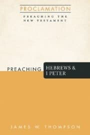 Cover von Preaching Hebrews and 1 Peter