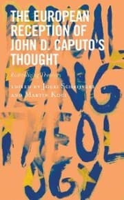 Cover von The European Reception of John D. Caputo's Thought