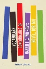 Cover von Vocabulary Concordance of Harriet E. Wilson's Novel, Our Nig