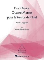 Cover von Quatre Motets pour le temps de Noël