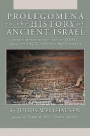 Cover von Prolegomena to the History of Ancient Israel
