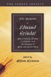 Cover von The Remains of Edmund Grindal, D.D.