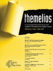 Cover von Themelios, Volume 33, Issue 1