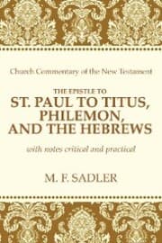 Cover von The Epistle of St. Paul to Titus, Philemon, and the Hebrews