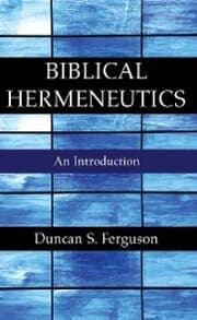 Cover von Biblical Hermeneutics