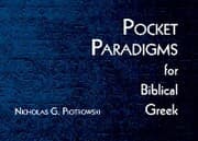 Cover von Pocket Paradigms for Biblical Greek