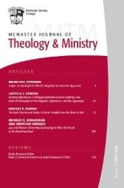 Cover von McMaster Journal of Theology and Ministry: Volume 17,2015-2016