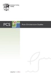 Cover von Post-Christendom Studies: Volume 1