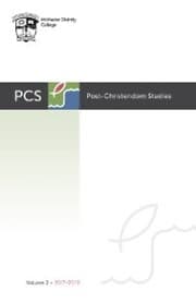 Cover von Post-Christendom Studies: Volume 2