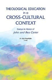 Cover von Theological Education in a Cross-Cultural Context