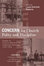 Cover von Concern for Church Polity and Discipline