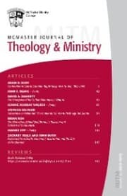 Cover von McMaster Journal of Theology and Ministry: Volume 20,2018-2019