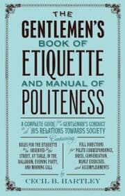 Cover von The Gentlemen's Book of Etiquette, and Manual of Politeness