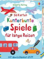 Cover von Kunterbunte Spiele für lange Reisen