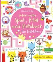 Cover von Mein erstes Spiel-, Mal- und Ratebuch für Mädchen