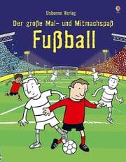 Cover von Der große Mal- und Mitmachspaß Fußball