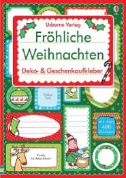 Cover von Fröhliche Weihnachten: Deko- & Geschenkaufkleber